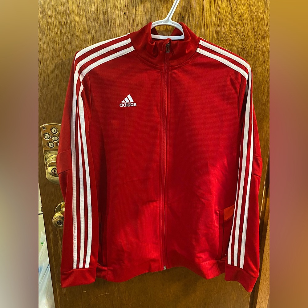 Adidas 3 stipes zip up